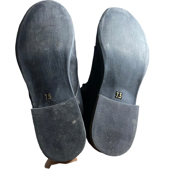 Steve Madden Black Stingrei Genuine Leather Ankle Boots - Picture 6 of 6